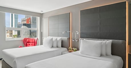 Room Superior Zimmer, 2 Doppelbetten